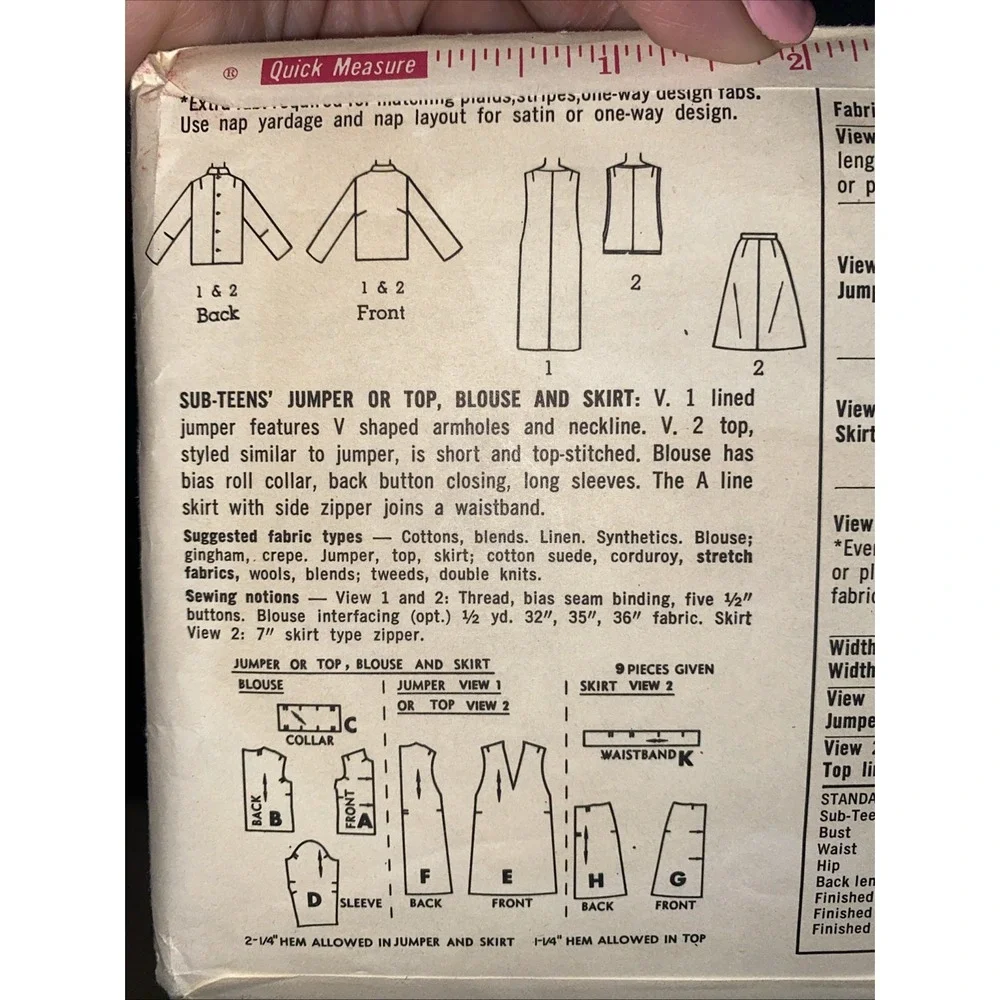 Simplicity vintage 1964